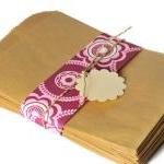 50 flat kraft paper bags . ..