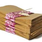 50 flat kraft paper bags . ..