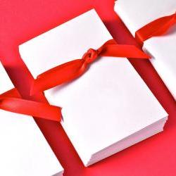 50 White Coin envelopes. Plain. Scrapbook / Supplies / Wedding favor / thank you note / packaging / organization