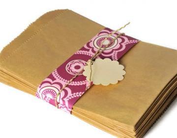 50 Flat Kraft Pa..
